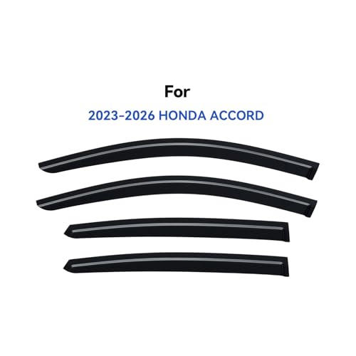 Window Visors Rain Guards for Honda Accord 2023 2024 2025 2026 Sedan