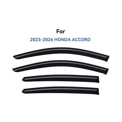 Window Visors Rain Guards for Honda Accord 2023 2024 2025 2026 Sedan