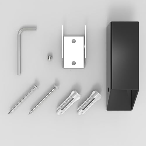 Black Towel Hooks (2 Count)