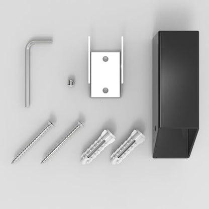 Black Towel Hooks (2 Count)
