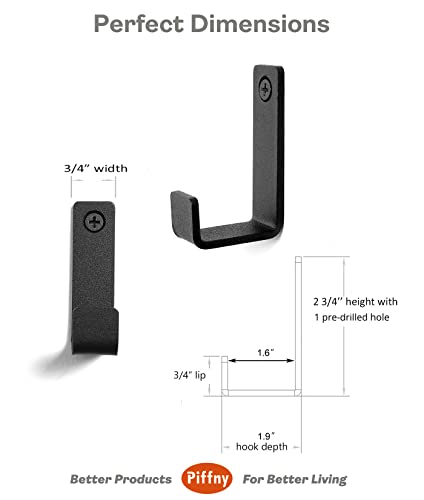Robe & Towel Hook (6 Count)