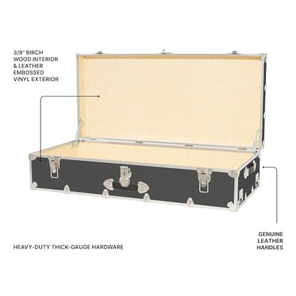 Rhino Trundle Storage Trunk with Wheels