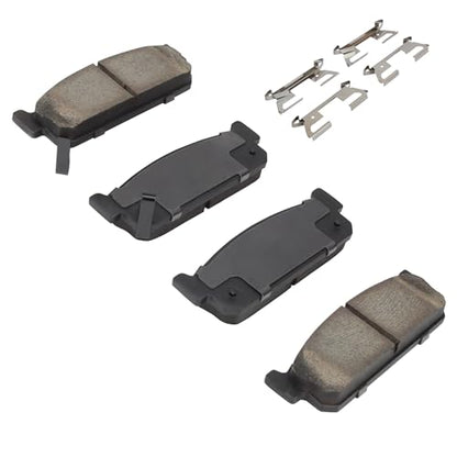 Rear Semi Metallic Brake Pads