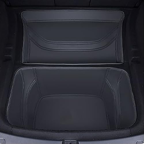 Full Cover Frunk Mat & Rear Lower Trunk Storage & Inner Storage Mat Compatible with Tesla Model Y 2026 Juniper (52 Ounce)