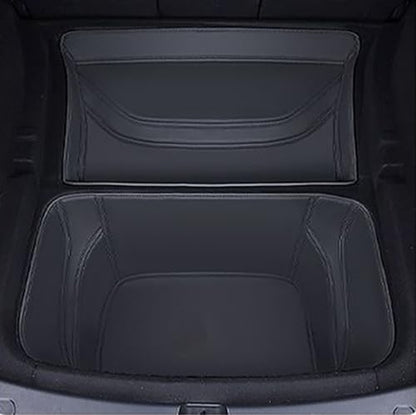 Full Cover Frunk Mat & Rear Lower Trunk Storage & Inner Storage Mat Compatible with Tesla Model Y 2026 Juniper (52 Ounce)