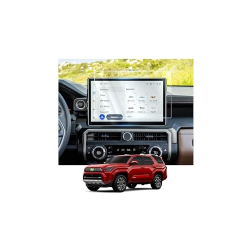 Screen Protector for Toyota Tacoma 14" Display Touchscreen Plastic Nano Films Compatible with 2024 2025 2026 Toyota Tacoma Accessories