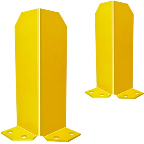 Pallet Rack Post Protectors 12" Height Steel Pallet Rack Guard