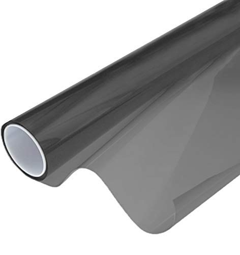 Smoke Black Adhesive Headlight Wrap Tinting Vinyl Roll
