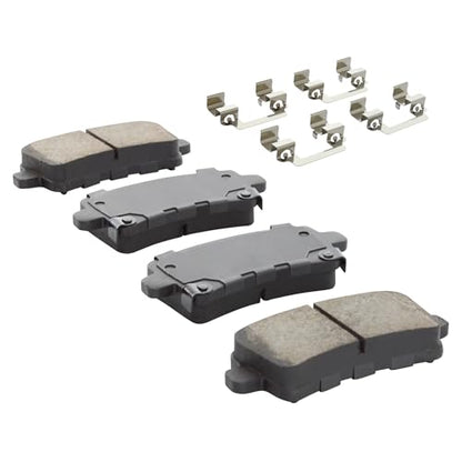 Rear Semi Metallic Brake Pads