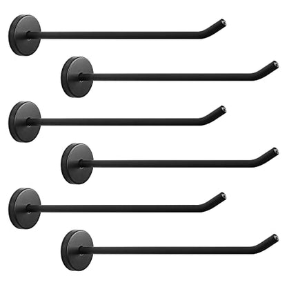 Coat Hooks Wall Mount Hooks for Hanging Hat Hurse Robe (6 Count)