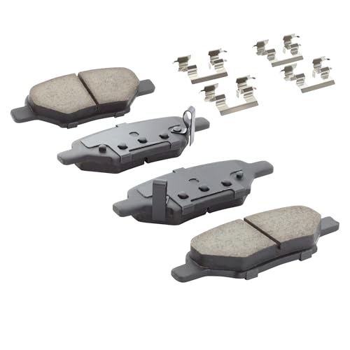 Rear Semi Metallic Brake Pads
