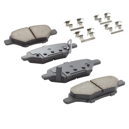 Rear Semi Metallic Brake Pads