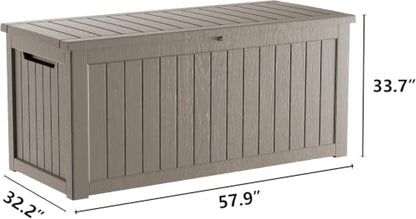 280 Gallon Outdoor Storage Box Waterproof