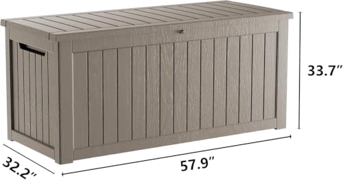 270 Gallon Resin Deck Box