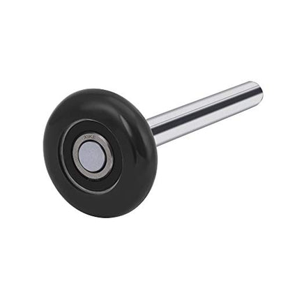 10 Pack Black 2" Nylon Garage Door Roller 4" Stem (10 Count)