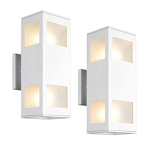 Porch Lights Outdoor Modern (2 Count)
