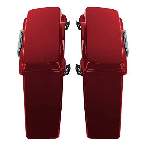 Motorcycle Saddle bags Hard Saddlebags For Harley Touring 1993 (2 Count)