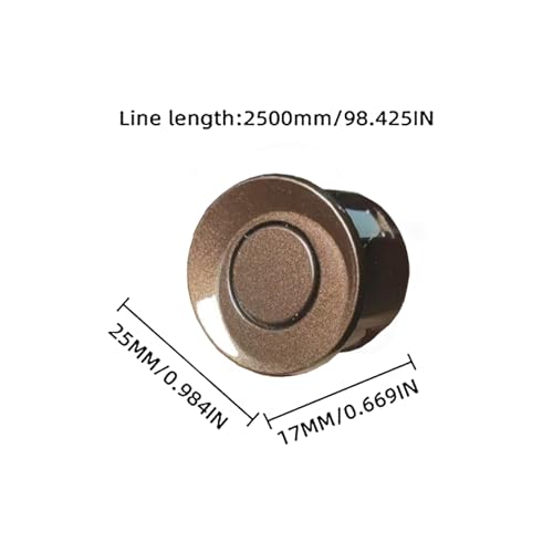 Parking Sensor Kit Backup Sensor Kit Reverse Sensor for Car 20 Color Options for Probes Adjustable Alarm Volume Professional Sensore de Reversa para Carro Safe Driving Assistant (12 Count)