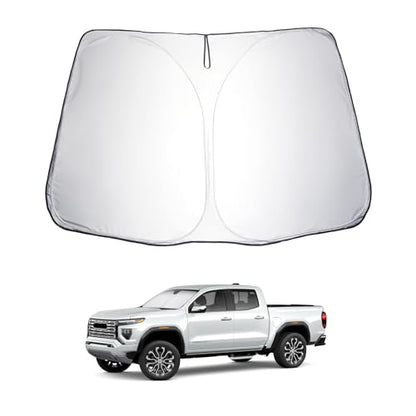 for 2023 2024 2025 2026 Chevy Colorado & GMC Canyon Windshield Sun Shade Windshield Sunshades 2025 2026 Colorado Accessories GMC Canyon Accessories Sunshade Cover Block UV Ray