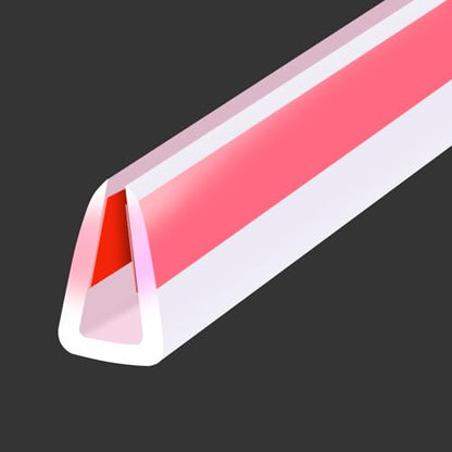 Clear Rubber Edge Trim (10 Foot)