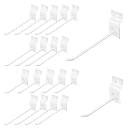 Yuahar Slatwall Hooks 20Pcs 4 (20 Count)