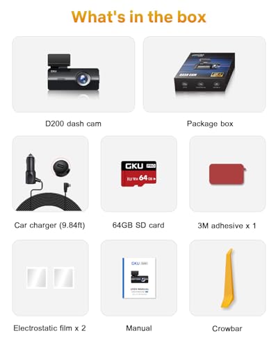 4K Dash Cam Front
