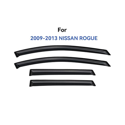 Window Visors Rain Guards for 2009 2010 2011 2012 2013 Nissan Rogue