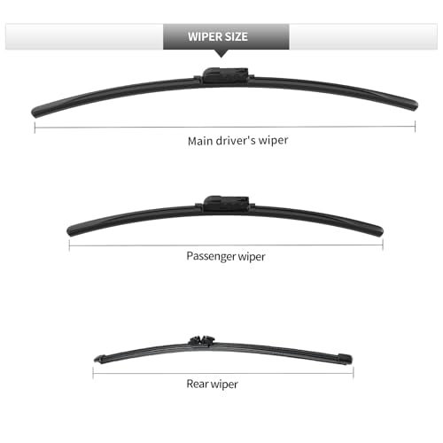 Front and Rear Windshield Wipers for BMW X7 for Car Window