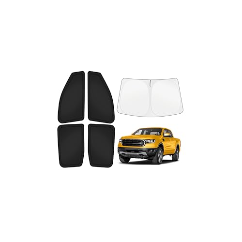 Car Window Shades for Ford Ranger 2019 (5 Count)