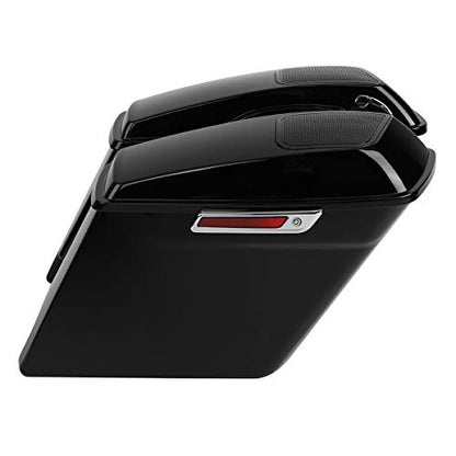 Motorcycle 5" Stretched Saddlebags Fit For Harley Touring 2014 (2 Count)