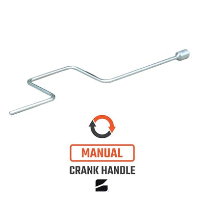 One New 24" Scissor Jack with Crank Handle
