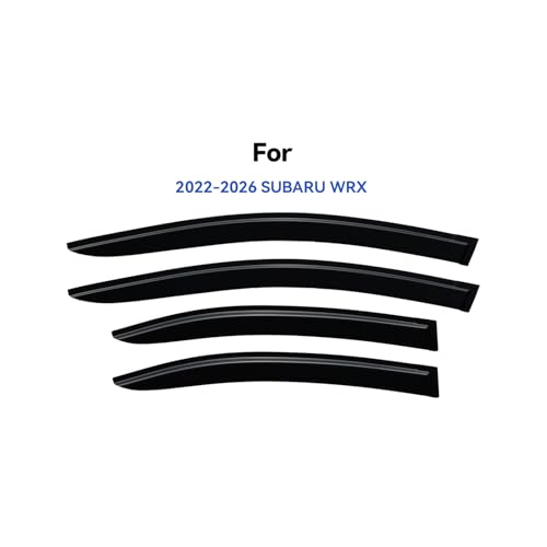 Window Visors Rain Guards for 2022 2023 2024 2025 2026 Subaru WRX