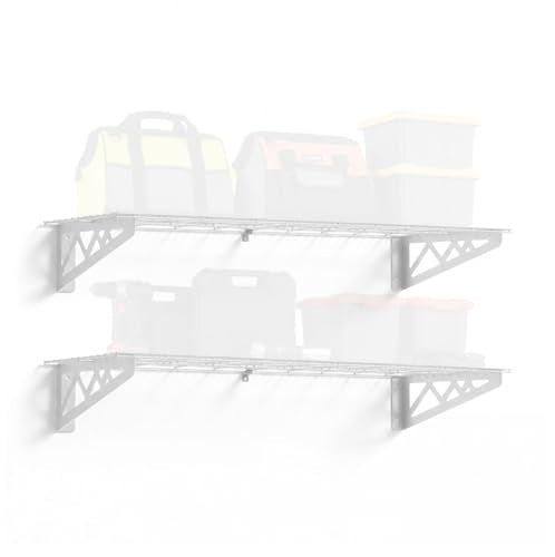 Steel Garage Wall Shelves 2 (2 Count)
