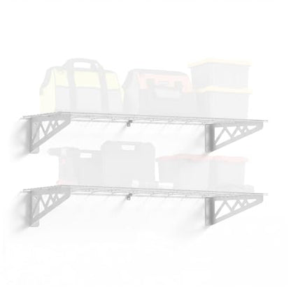 Steel Garage Wall Shelves 2 (2 Count)