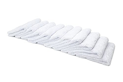Korean Plush Premium Edgeless Microfiber Detailing Towels (10 Count)