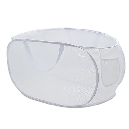 Sturdy Mesh Laundry Hamper Basket Bag