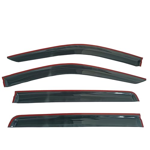 Rain Guards for Silverado Sierra 1500 Crew 19