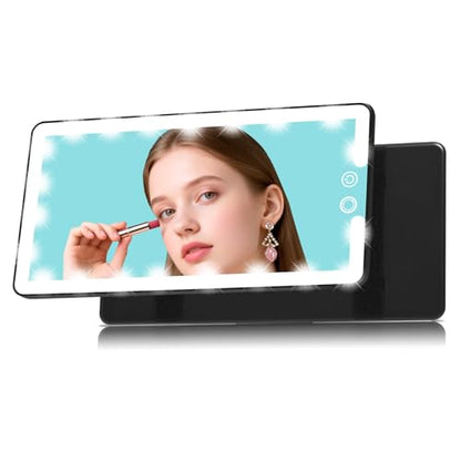 Car Visor Vanity Mirror with Light