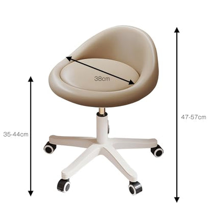 Rolling Stool Low Backrest