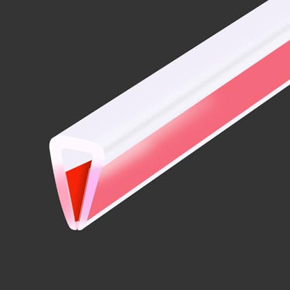 Clear Rubber Edge Trim (10 Foot)