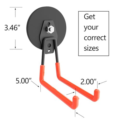 Heavy Duty Large Magnetic Hooks (2 Count)