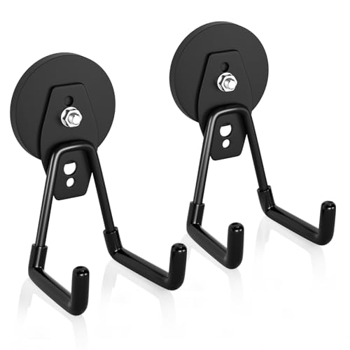 Strong Magnetic Hooks Heavy Duty Magnet Garage Hooks for Cruise (2 Count)