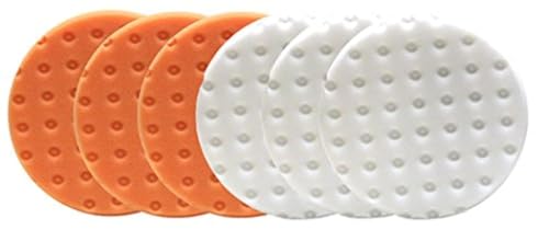Smart Foam Pads Dual Action 5.5 inch Cut and Polish Combo (6 Count)