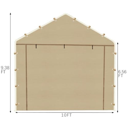 10x20 Carport Replacement Sidewall