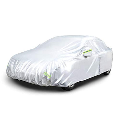 Silver Weatherproof Car Cover