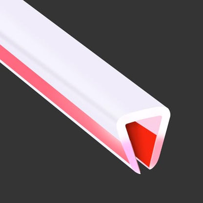 Clear Rubber Edge Trim (10 Foot)