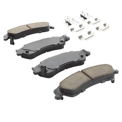 Rear Semi Metallic Brake Pads