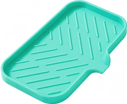 Silicone Soap Dish with Drain Spout
