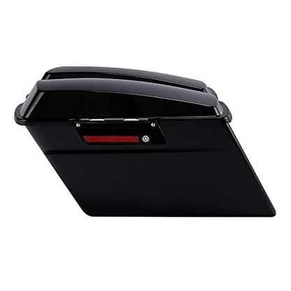 Hard Saddlebags Black Latches Fit for Harley Touring 94 (2 Count)