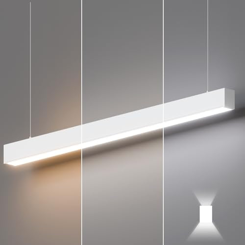 Whtie 1 Pack 4FT LED Linear Lights 50
